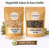 Sultanbahçe Akgünlük- Kara Halile- Detoks Seti - Doğal Bitki Çayı - Bitkisel Arınma Seti - 90 gr
