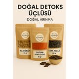 sultanbahçe Akgünlük- Kara Halile- Safran (Yerli) - Detoks Seti - Doğal Bitki Çayı