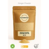 sultanbahçe Doğal Toz Zencefil - 50 Gr - Katkısız ve Taze Baharat - Öğütülmüş - Yüksek Kalite