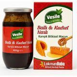 Sultanbahçe Kudret Nar'lı Ballı Bitkisel Macun - Kudret Narı - Bal - Harnup Pekmezi - Kantaron Yağı - Polen - 400 gr