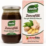 Sultanbahçe Zencefil'li Bitkisel Macun | Zencefil - Keçiboynuzu Pekmezi - Çörek Otu - Zerdeçal - Hindistan Cevizi - 400 gr