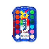 Sulu Boya 24 Renk 23MM Çap 7428 - Çok Renkli