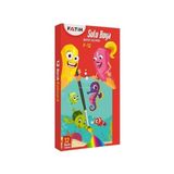 Sulu Boya Seti, 12 Renkli, Canlı Parlak Renkler, Çocuklar Için Güvenli, Fırçalı, Kağıt Üzerinde Etkili, Tablet Boya, Eğitim ve Hobi Için Uygun, Okul Seti, Kolay Temizlenebilir, 12'li Set - standart