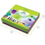 Sulu Boya Seti, Profesyonel 36 Sabit Pigment Boyama Kutusu, Yüksek Pigmentasyon, Sanatçılar, Öğ - Çok Renkli