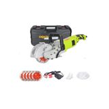 Sulu Duvar Oluk Açma Makinesi Kanal Açma Kesme Makinesi 5 Bıçaklı 40mm 4KW 4000Watt 4.5Kg
