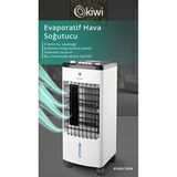 Sulu Portatif Soğutucu 60 Watt KFAN-7494 3'ü 1 Arada Hava Temizleyici ve Nemlendiricili - Beyaz