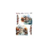 Sulu Transfer Kağıdı 25X35CM ST-1580 - Çok Renkli