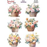 Sulu Transfer Kağıdı 25X35CM ST-736 - Çok Renkli