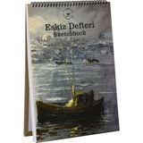 Suluboya-Marker-Akrilik Defteri/Dokulu/300Gr./25x35 cm/20 Yaprak /Sert Kapak /Spiralli (Tuval Kağıt)