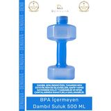 #Suluk Renkli Sporcu Sağlıklı Bpa İçermez Plastik Ergonomik Şık Hafif Kaliteli Dambıl Suluk 500