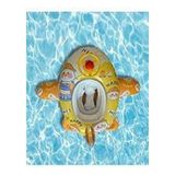 Sum Flower 0-5 Yaş Kahraman Desenli Kornalı Direksiyonlu Bebek Botu Bebek Simidi Oturaklı Deniz Havuz Simidi (Yurt Dışından) - Sarı