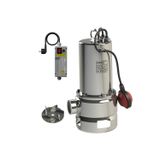 Sumak SDF15/2 Komple Paslanmaz Foseptik 1.1 KW- 1.5 HP Dalgıç Drenaj Pompa 2" Çıkışlı MONOFAZE 220V