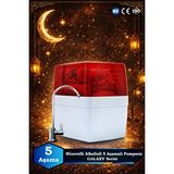 Sumarkt Galaxy 5 Aşamalı 8 Lt Metal Tanklı Süper Sarım Membran Teknolojili Pompalı Su Arıtma Cihazı Beyaz