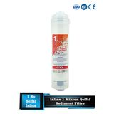 Sumarkt Kapalı Kasa 12 Inç Su Arıtma Cihazı Uyumlu Inline 1 Numara Şeffaf Sediment Filtre