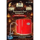 Sumarkt S-tron 10 Aşamalı 12 Lt Metal Tanklı Membran Teknolojili Mineralli Pompalı Su Arıtma Cihazı Kırmızı
