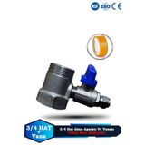 Sumarkt Su Arıtma Cihazı Ful Pirinç Malezeme 3/4 Hat Alma Aparatı Ve Hat Alma Vanası Teflon Hediye