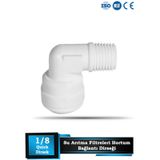 Sumarkt Su Arıtma Cihazları Için Membrab Kabı 1/8 Quick Dirsek
