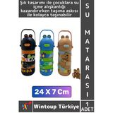 #Sumatarası Ofis Okul Çocuk Su İçme Alışkanlığı Şık Eğitici Puzzle Yapboz Pipetli Askılı Su Matarası