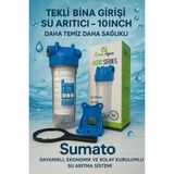 Sumato Tekli Bina Giriş 10INCH 3/4 Giriş Tek Filitre içinde yıkanabilir sediment slifoz - Yıkanabilir, Silifoz, Sedimentli
