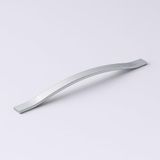 Sümbül 320 Mm Düz Krom Gümüş Kulp Metal Mobilya Çekmece Dolap Kapak Kulpu Modern Mutfak Kulpları