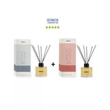 Sümbül Amber Iconic Place + Baharat Bright Place Dekoratif Ortam Kokusu 120 Ml - Bambu Çubuklu