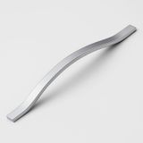 Sümbül Düz Krom Gümüş Kulp 288 Mm Metal Mobilya Çekmece Dolap Kapak Kulpu Modern Mutfak Kulpları