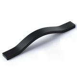 Sümbül Siyah Metal Kulp 128 Mm Modern Mobilya Çekmece Kolu Mutfak Dolabı Ve Kapak Kulpları Dayanıklı