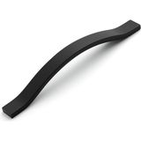 Sümbül Siyah Metal Mobilya Kulpu 192 Mm Mutfak Dolabı Çekmece Kolu Gardırop Kapak Kulpları Sağlam