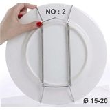 Sume Dekor Tabak Askısı Duvar Tabak Askı Aparatı 15-20 cm