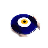Sume Dev Cam Nazarlık Nazar Boncuğu Lüks Kalite 30cm Çap El Işi Dekoratif Duvar Süsü