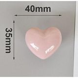 Sume Modern Kalp Kulp Bebek Çocuk Genç Odası Çekmece Dolap Mobilya Kulpu Pembe