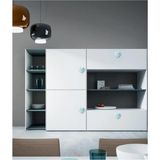 Sume Modern Kalp Kulp Bebek Çocuk Genç Odası Çekmece Dolap Mobilya Kulpu Yeşil