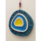 Sume Nazarlık Şekilli Dekoratif Askılı Duvar Süsü 16*16 Cm