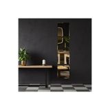 sümercam SÜMERCAM DÖRTLÜ30X30CM BRONZ BİZOTELİ AYNA BOY AYNA