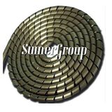 SUMERGROUP Plastik Boru Hortum Kablo Koruma Sistemleri 10MM TOPLAMA SPİRAL SİYAH 100 METRE