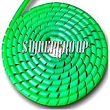 SUMERGROUP Plastik Boru Hortum Kablo Koruma Sistemleri 12MM DÜZENLEME SPİRAL YEŞİL 100 METRE