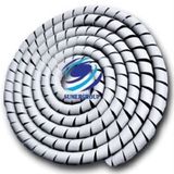 SUMERGROUP Plastik Boru Hortum Kablo Koruma Sistemleri 14MM SARICI TOPLAYICI SPİRALİ KALIN 50 METRE (GRİ)