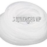 SUMERGROUP Plastik Boru Hortum Kablo Koruma Sistemleri 14MM SARICI TOPLAYICI SPİRALİ KALIN 50 METRE (ŞEFFAF)