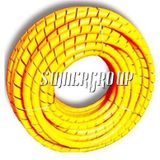 SUMERGROUP Plastik Boru Hortum Kablo Koruma Sistemleri 14MM TOPLAMA SPİRALİ SARI 50 METRE