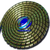 SUMERGROUP Plastik Boru Hortum Kablo Koruma Sistemleri 32MM TOPLAMA SPİRALİ SİYAH 25 METRE