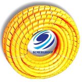 SUMERGROUP Plastik Boru Hortum Kablo Koruma Sistemleri 40MM SPİRALİ 25METRE (SARI)