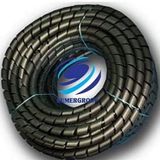 SUMERGROUP Plastik Boru Hortum Kablo Koruma Sistemleri 40MM SPİRALİ 25METRE (SİYAH)