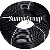 SUMERGROUP Plastik Boru Hortum Kablo Koruma Sistemleri 5X8MM POLİETİLEN PE PNOMATİK 100 METRE (SİYAH)