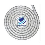 SUMERGROUP Plastik Boru Hortum Kablo Koruma Sistemleri 6MM TOPLAYICI SPİRAL GRİ 100 METRE