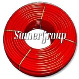 SUMERGROUP Plastik Boru Hortum Kablo Koruma Sistemleri 6X8MM POLİETİLEN PE PNOMATİK 100 METRE (KIRMIZI)