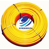 SUMERGROUP Plastik Boru Hortum Kablo Koruma Sistemleri 6X8MM POLİETİLEN PE PNOMATİK 100 METRE (SARI)