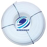 SUMERGROUP Plastik Boru Hortum Kablo Koruma Sistemleri 6X8MM POLİETİLEN PE PNOMATİK 100 METRE (ŞEFFAF)