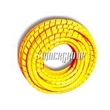 SUMERGROUP Plastik Boru Hortum Kablo Koruma Sistemleri 8MM DÜZENLEME SPİRALİ SARI 100 METRE