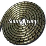 SUMERGROUP Plastik Boru Hortum Kablo Koruma Sistemleri 8MM TOPLAMA SPİRALİ SİYAH 100 METRE