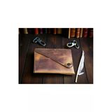 sumerianwallet Cüzdan Minimalist Crazy Deri Cat Sarısı C4 Cat Sarısı